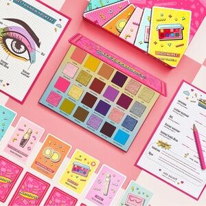 Ace Beaute Paletteopoly Eyeshadow Palette Board Game 90s Colourful Fun Makeup